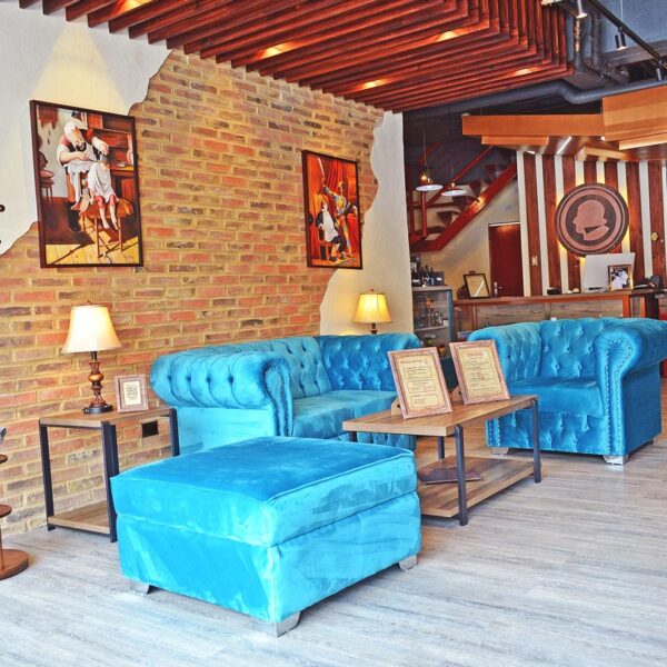 Interior Fígaro Barbería